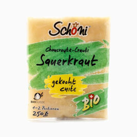 Schöni Sauerkraut gekocht